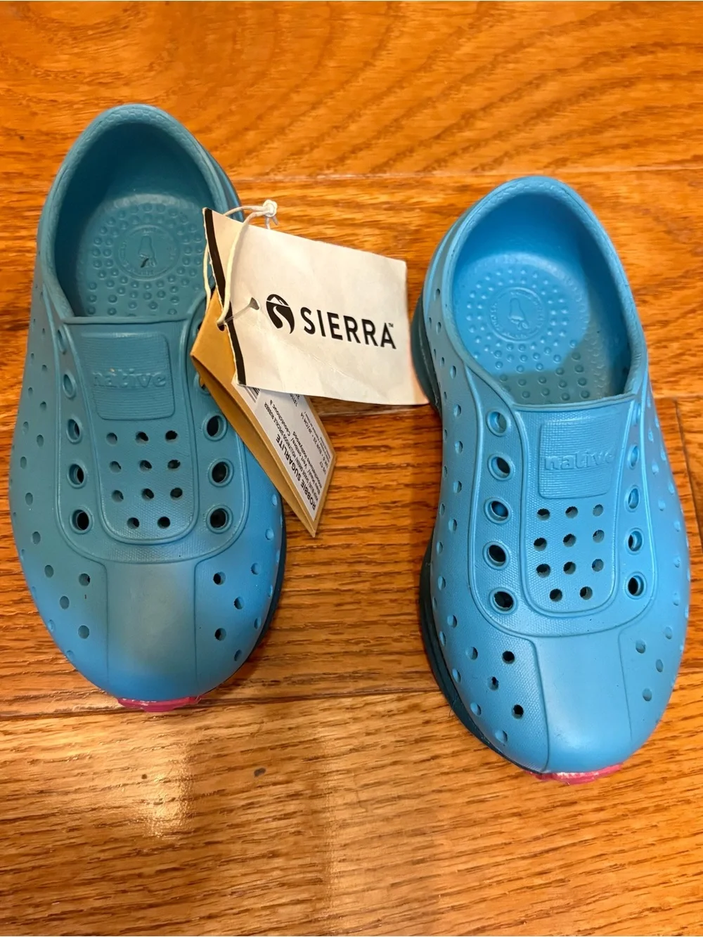Toddler Shoe Native Robbie Sugarlite Walker Slip-On Blue Size C7 New With Tag